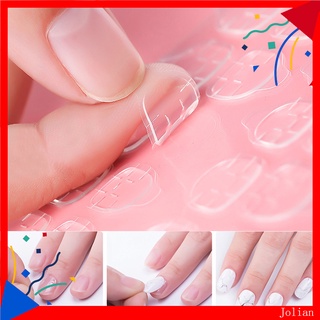 [Hàng mới về] Set 120 móng tay giả nghệ thuật trong suốt tiện dụng