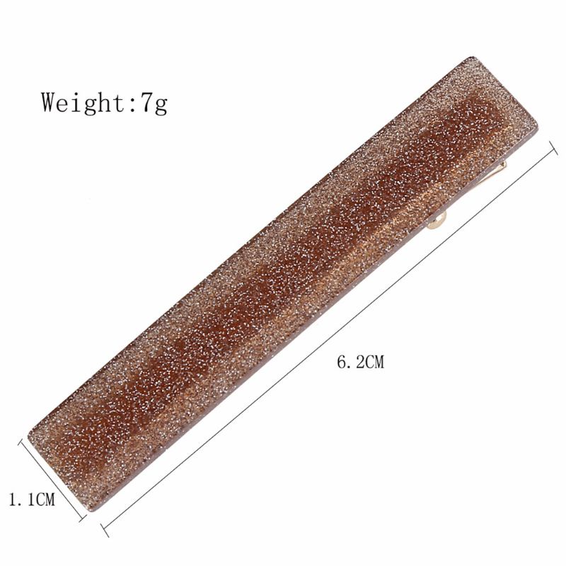 Kẹp Tóc Mỏ Vịt Bằng Acrylic Màu Kẹo Ngọt Phong Cách Hàn Quốc Tối Giản Cho Nữ flgo Marb