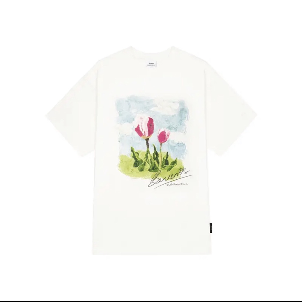 Áo Thun LEVENTS 2LIP/ Cream  Tặng Kèm Túi Tote Hoặc Túi Giấy Khi Mua Từ 2SP