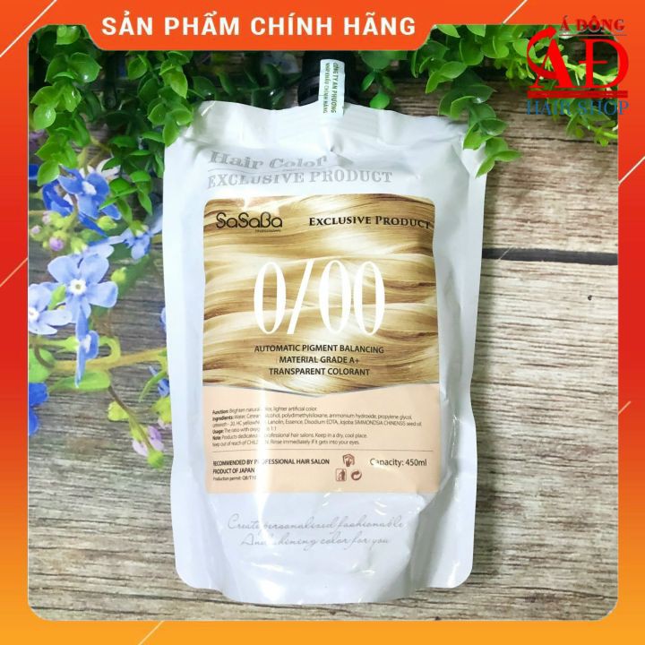 [Chính hãng] [Siêu rẻ] Kem nâng tone sáng nền tóc Sasaba không làm hư tổn tóc