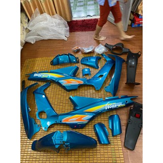 Dàn áo Wave loại 1 màu Xanh Ngọc