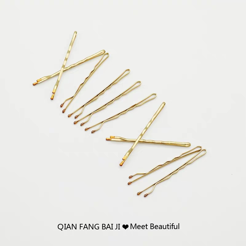Kẹp tóc retro đơn giản xinh xắn cho nữ