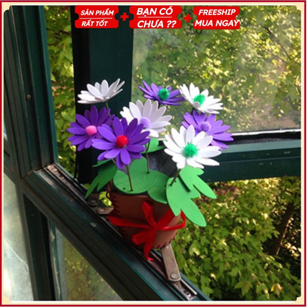 (Giá Sốc – TL2001) – Thủ Công Bình Hoa HandMade Cho Bé