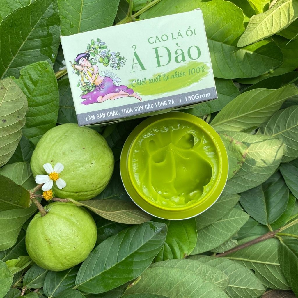 Cao Lá Ổi Ả Đào [ Mộc Nhan Natural ] Giảm Cân Làm Săn Chắc, Thon Gọn, Các Vùng Da Bụng, Đùi Bắp Tay.