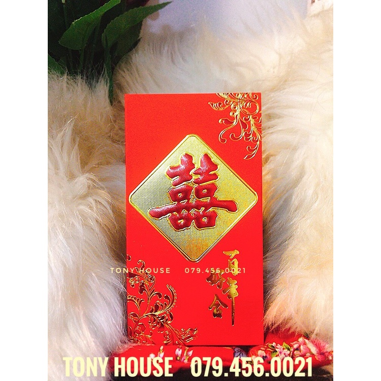 [Cưới] BỘ 6 BAO LÌ XÌ CƯỚI SIÊU SANG THỂ HIỆN TÌNH YÊU VIÊN MÃN - TONY