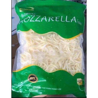PHÔ MAI MOZZARELLA BÀO SỢI 1KG vỏ xanh ( Giao hàng ngay với now ship hoặc grab tại Hà Nội)
