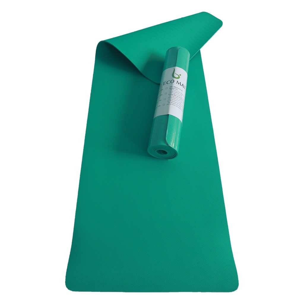 Thảm Tập Yoga S1ECO6MMTRON ECO MAT  Thảm Tập Gym Chất Liệu TPE Cao Su Màu Sắc Thời Trang