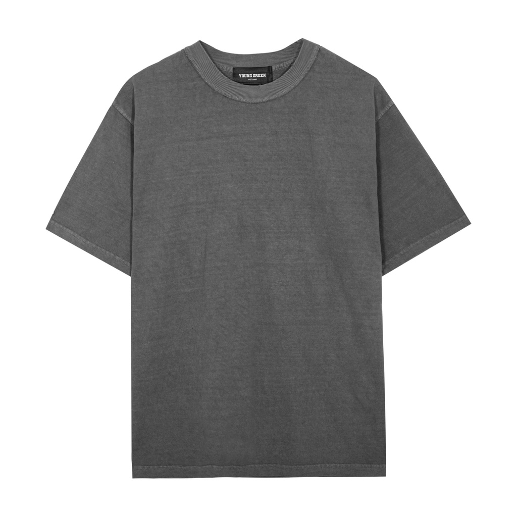 Áo Thun RAW NECK TEE - YOUNG GREEN