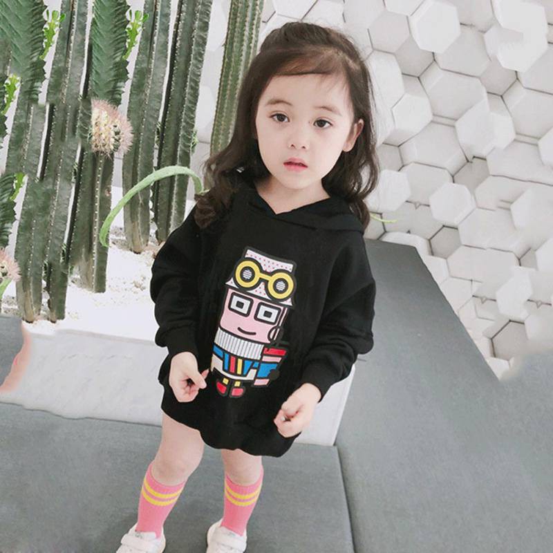 Áo hoodie dài tay in hình hoạt hình đáng yêu cho bé | BigBuy360 - bigbuy360.vn