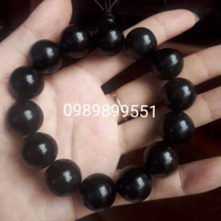 Vòng đeo tay gỗ mun