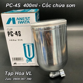 Pc-4s 400ml - cốc chứa sơn anest iwata