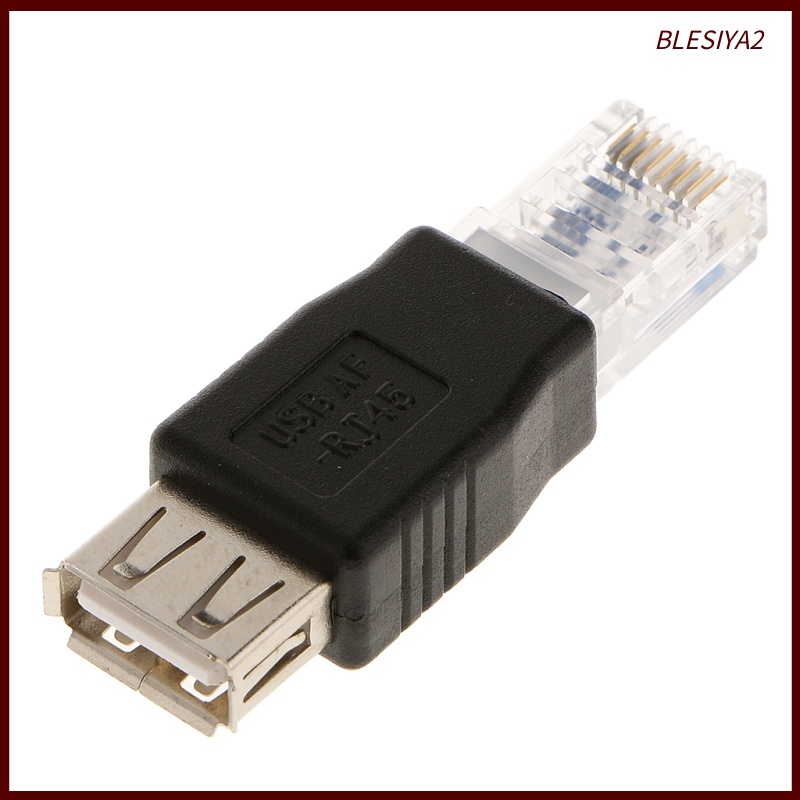 Đầu Nối Dây Mạng Lan RJ45 Đầu Đực Sang USB AF A Đầu Cái