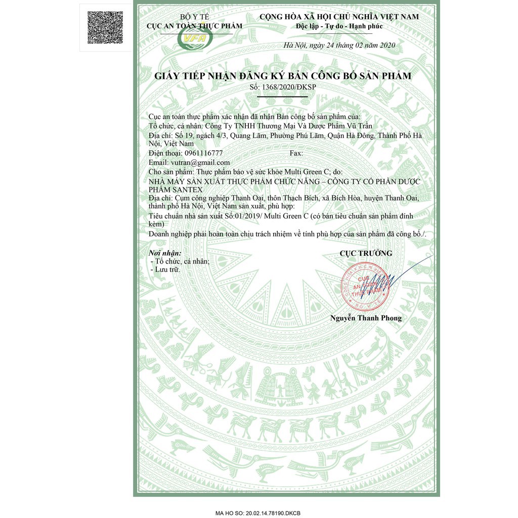 Viên Sủi MULTI GREEN vị Cam, vị Chanh Leo -  Bổ Sung Vitamin Và Khoáng Chất Cho Cơ Thể - Lọ 20 Viên