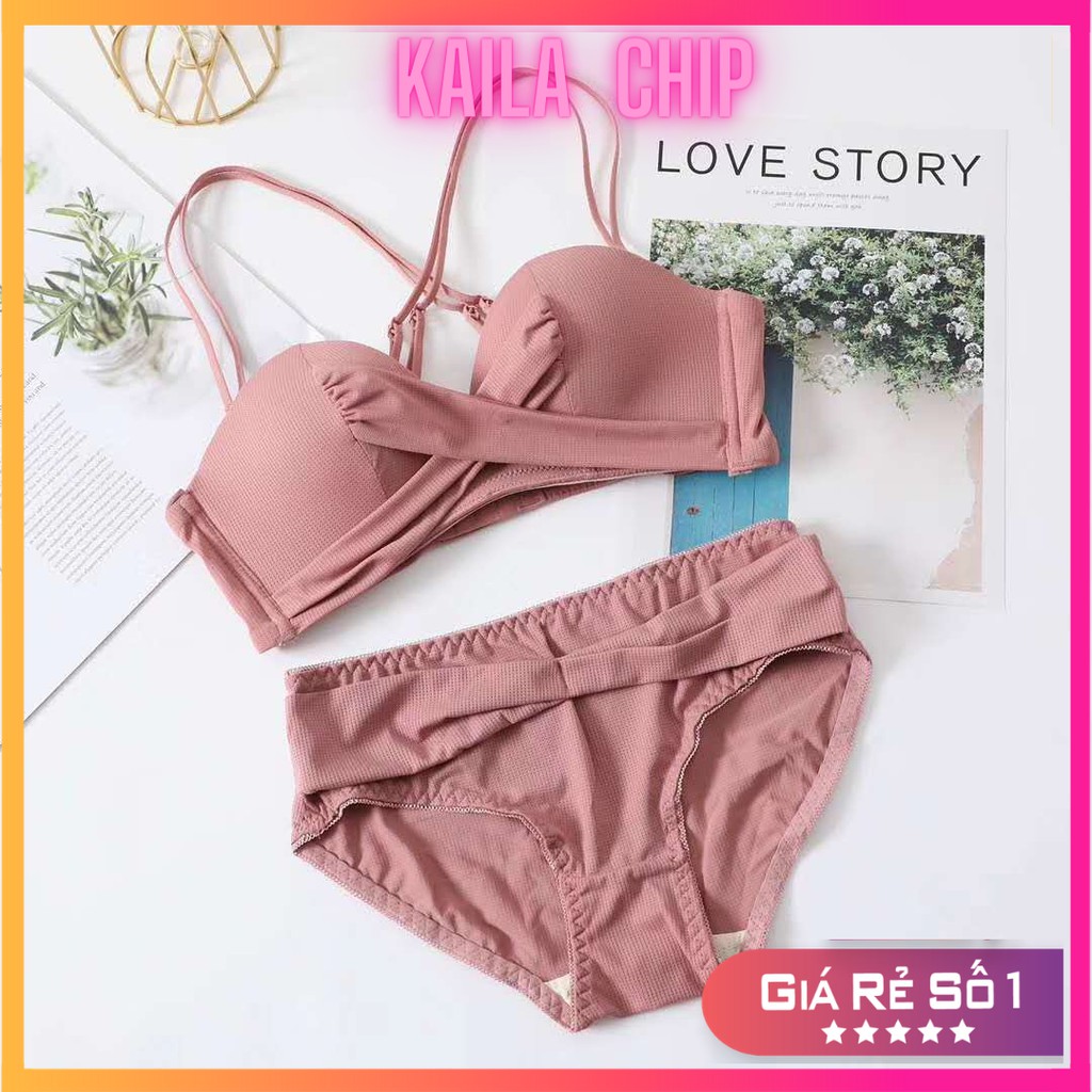[Hàng cao cấp] Bikinni 2 mảnh, đồ lót nữ đi biển, đồ lót nữ su cao cấp nhún nơ thông hơi siêu mát Kaila Ch | BigBuy360 - bigbuy360.vn