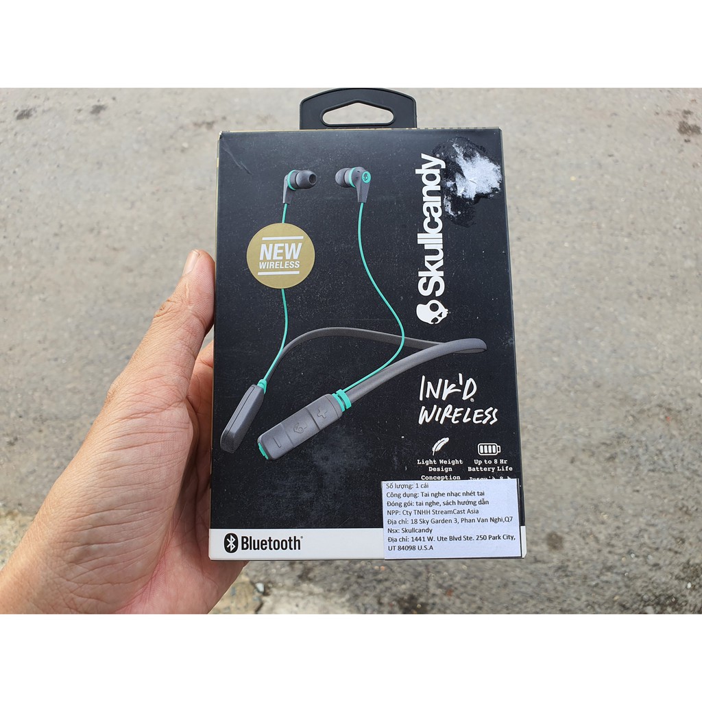 Tai nghe SkullCandy Ink'd Wireless Chính Hãng