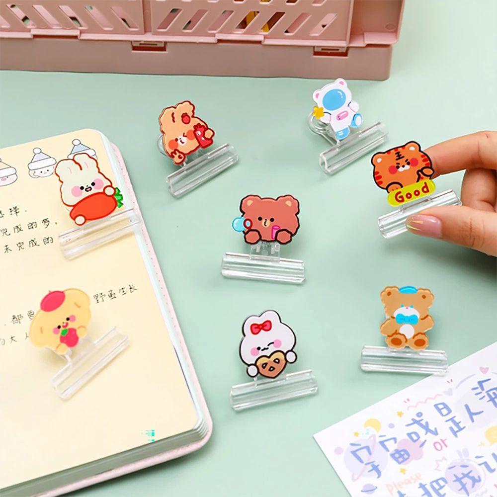 Mmluck Kẹp Niêm Phong Giấy In Chữ Cỡ Nhỏ Trong Suốt Để Bàn Sắp Xếp Gọn Gàng Cho Trường Học