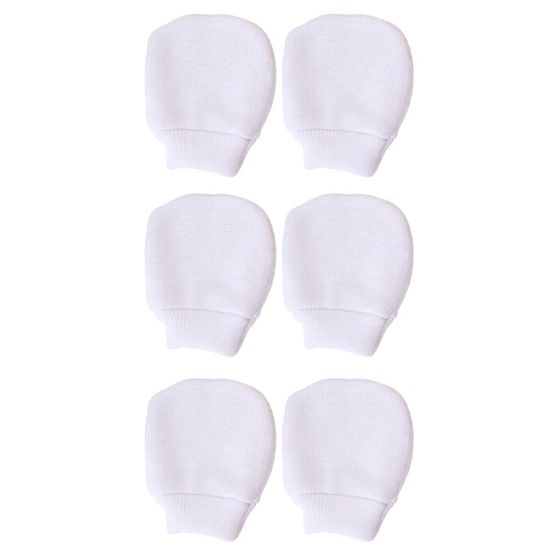 Set 3 Đôi Găng Tay Chống Xước Dành Cho Bé Sơ Sinh