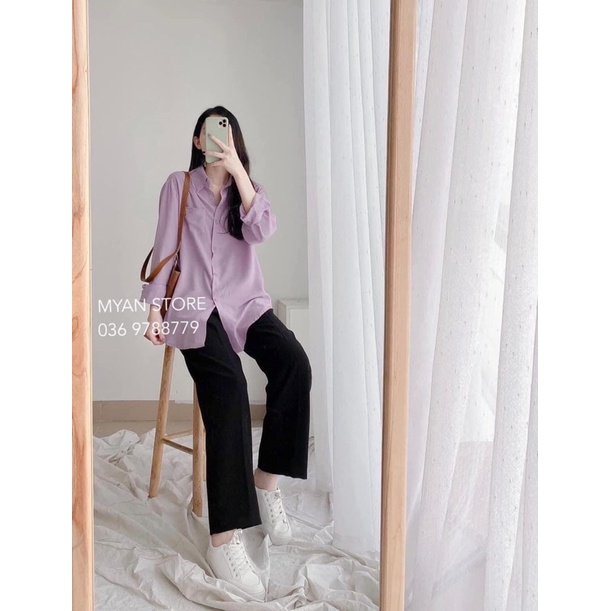 Quần culottes 2 cúc dọc q012111- Q042101