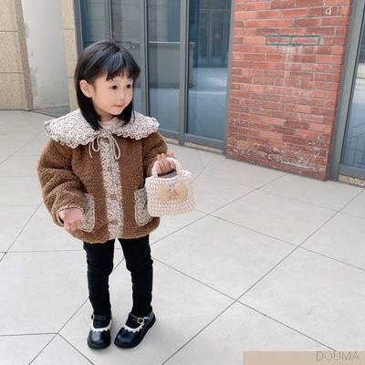 Túi đeo chéo đính nơ phong cách Hàn Quốc dễ thương cho bé