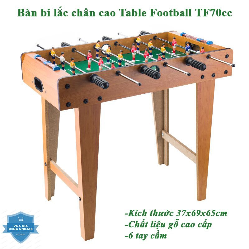 [BH 1 ĐỔI 1] Bàn BI LẮC bóng đá cỡ lớn 70cm ❤️FREESHIP❤️Table Top Football TTF-69 chất liệu gỗ cao cấp