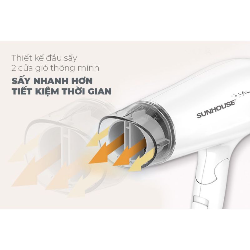Máy sấy tóc SUNHOUSE SHD2309 công suất 2200W hàng chính hãng giá tốt