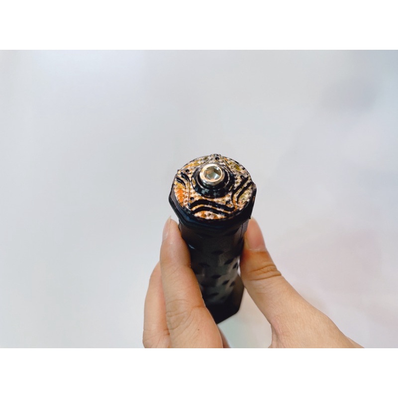 Cặp gù nhôm sơn carbon sáng bóng lắp thông dụng xe máy