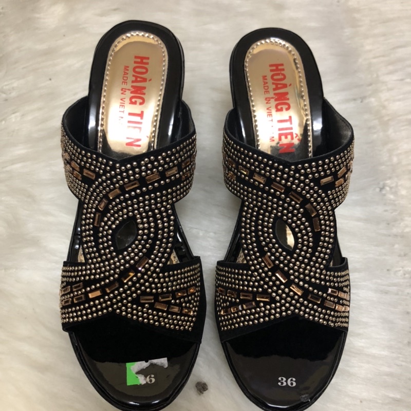 Guốc trung niên gót7p rất nhẹ