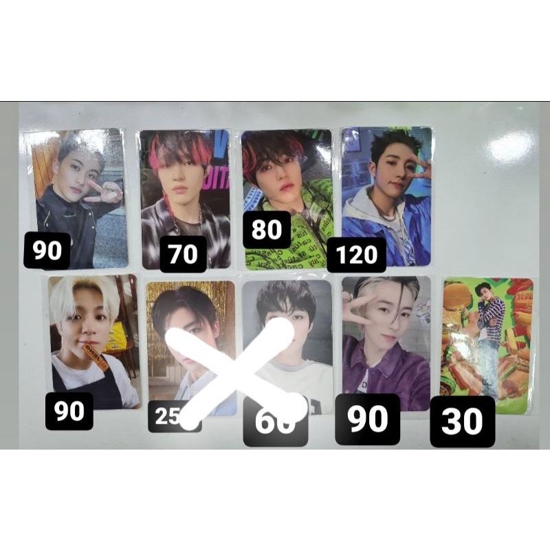Lẻ ảnh thẻ, card các thành viên NCT Dream và NCT 127
