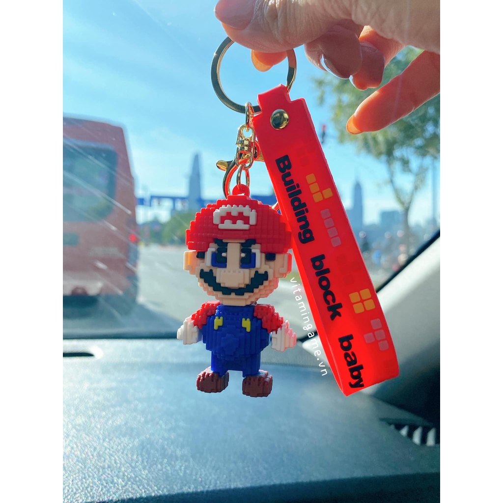 Móc Khóa 3D Mario