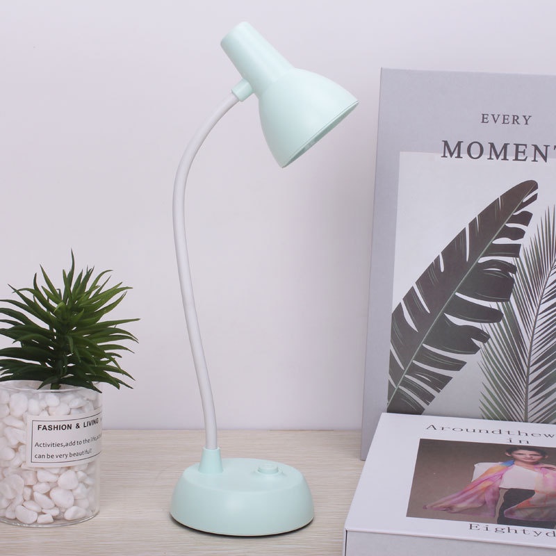 Đèn led bảo vệ mắt bàn học gấp kẹp usb sạc phòng ngủ đèn bàn đọc sách