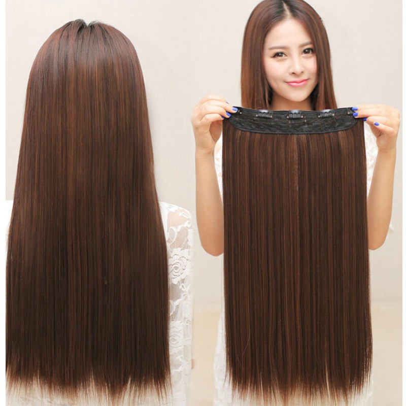 Tóc Giả Thẳng Cao Cấp Dài 60 Cm - Tóc giả nữ cá tínhsupper