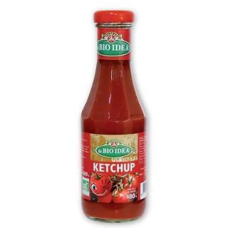 Tương cà ketchup hữu cơ bio idea 480g