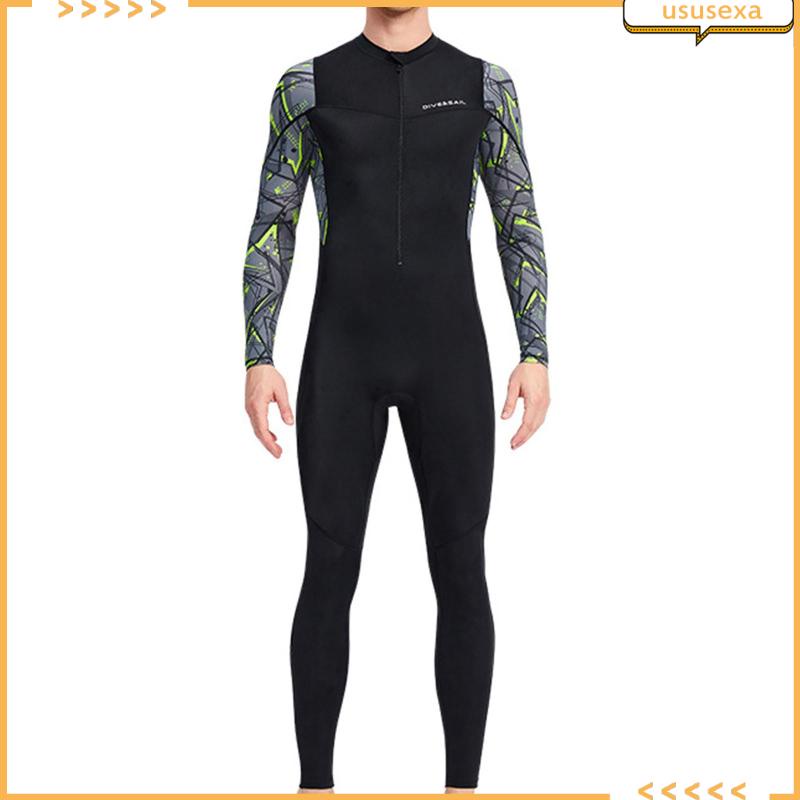 Bộ Đồ Lặn Một Mảnh Có Khóa Kéo Trước Siêu Co Giãn Cho Nam