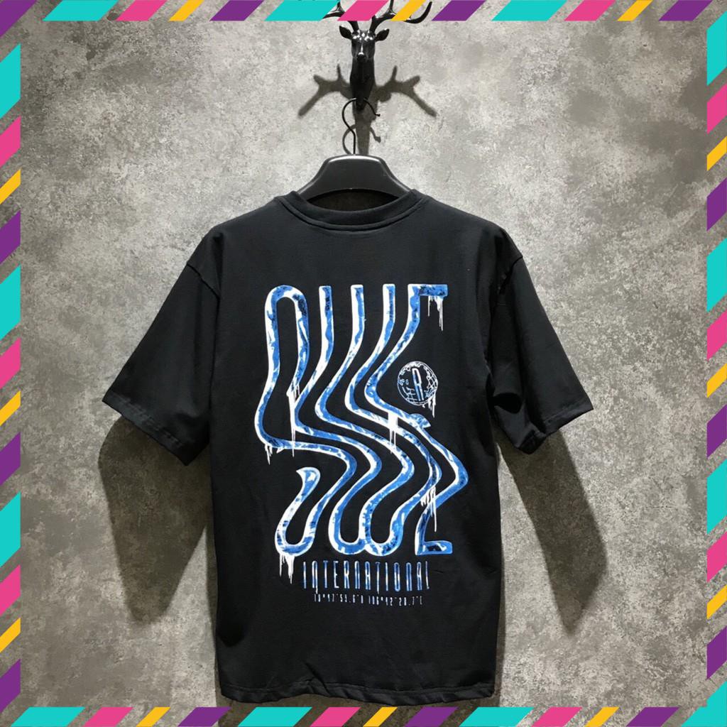 (SALE) Áo thun form rộng SWE unisex nam nữ, oversize, tay lỡ cổ tròn lượn sóng | Lee hoàng Group