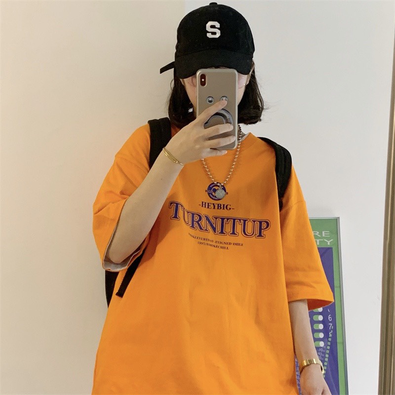 Áo thun tay lỡ form rộng TURNITUP NEKOSG, áo phông form rộng Unisex ATL289