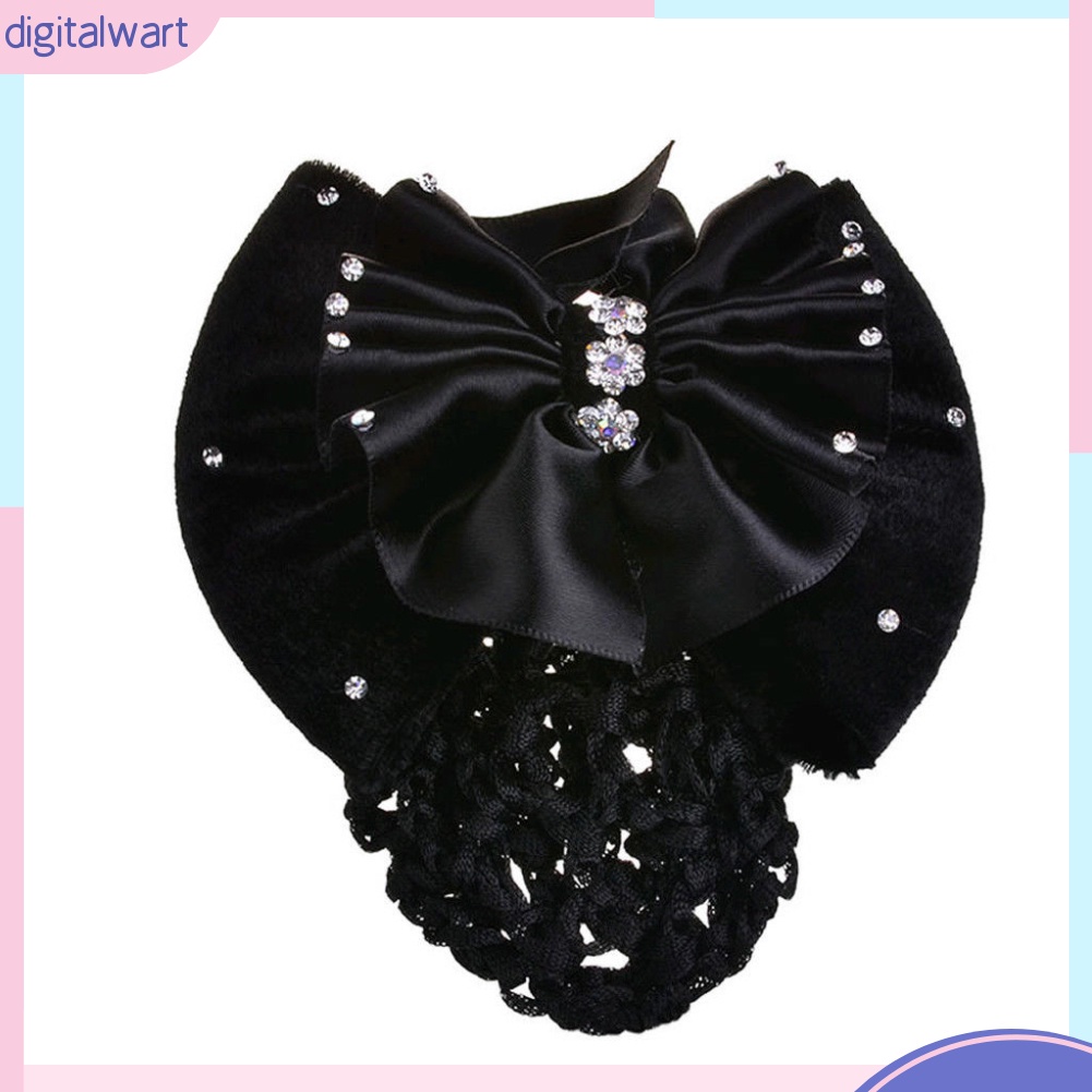 Kẹp Tóc Nơ Đính Đá Thời Trang Cho Nữ