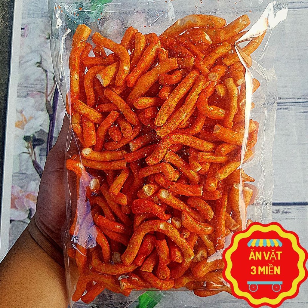 Quẩy Tăm Cay To Đặc Sản Nhậu / Phương Huyền Food gói 165g