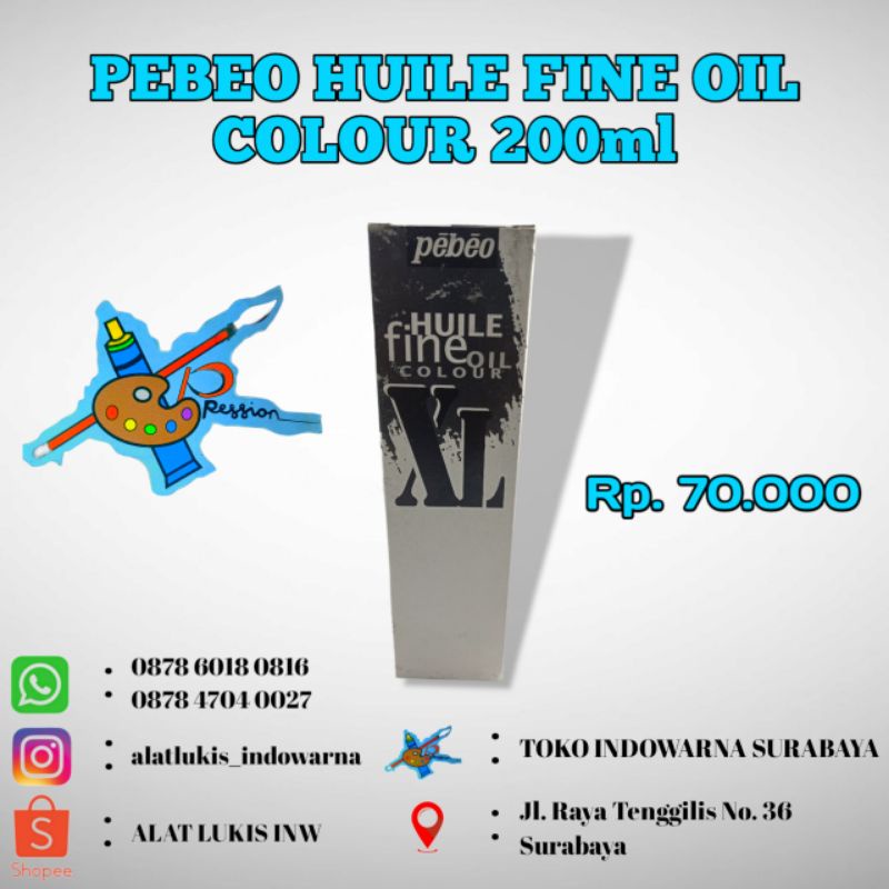 Pebeo HUILE FINE màu 200 ml