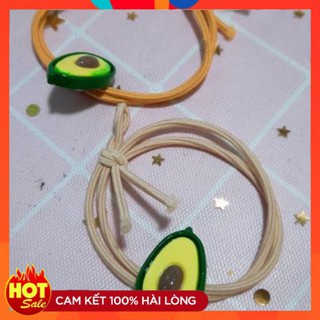Thun buộc tóc cột tóc quả bơ cho trẻ giá siêu rẻ