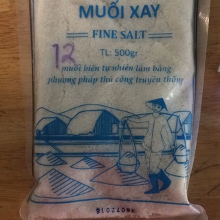 Muối biển xay sahu 750gr