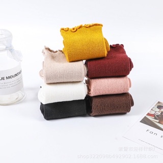 [Sỉ lẻ] Tất xoè cổ cao Korea