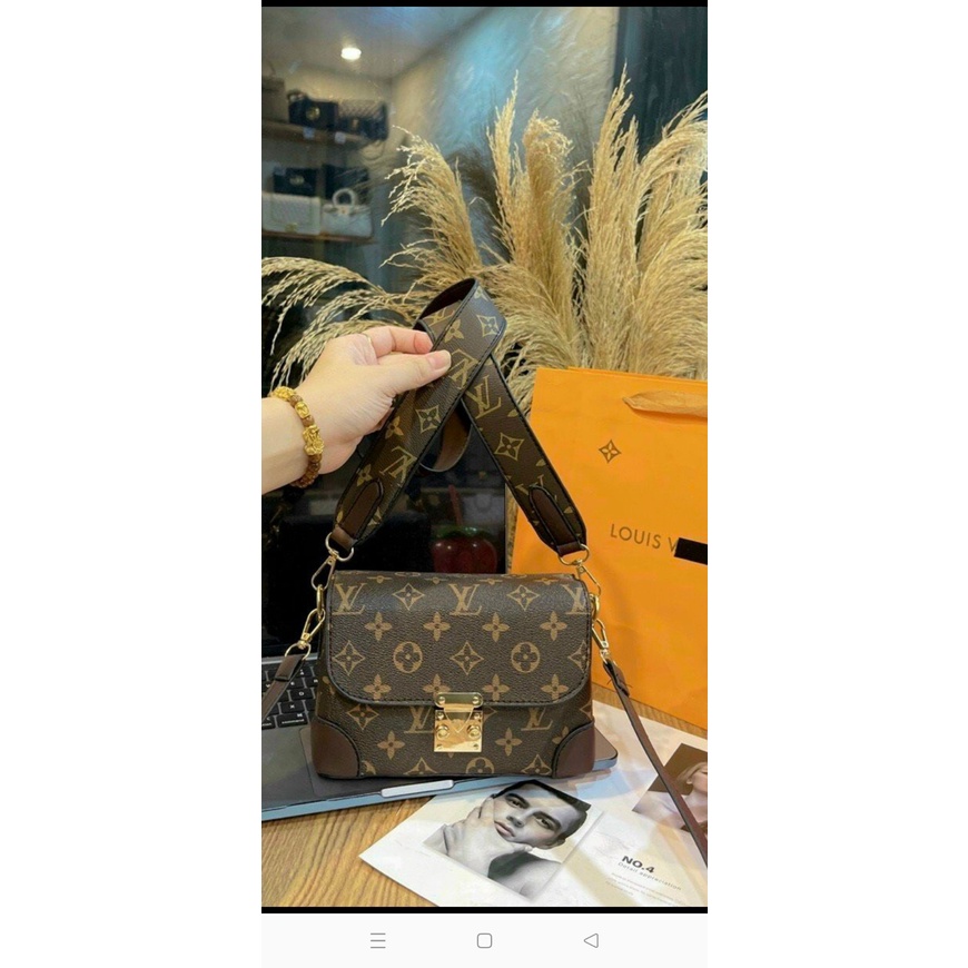 Túi Xách Nữ, Đeo Chéo Dáng Hộp Eo Vì Bản 2 Dây Thiết Kê Theo Xu Hương Thời Trang Mới Nhất