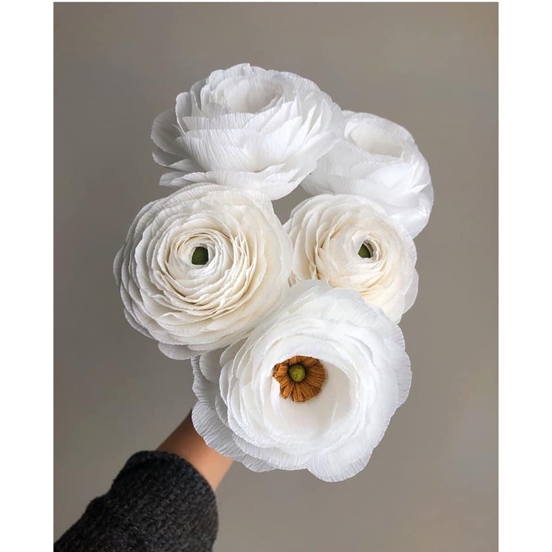 GIẤY NHÚN Ý LÀM HOA, lẻ tờ 50x50cm,140g