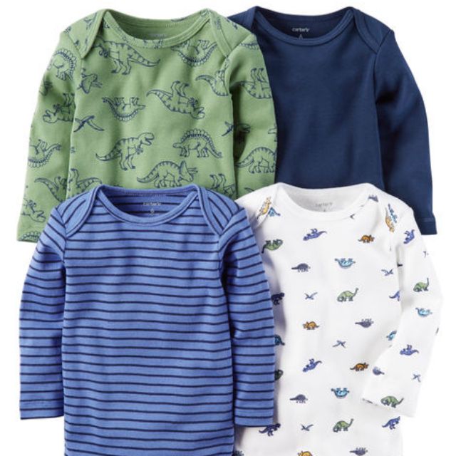 Set 4 bodysuit dài tay xuất dư Cambodia