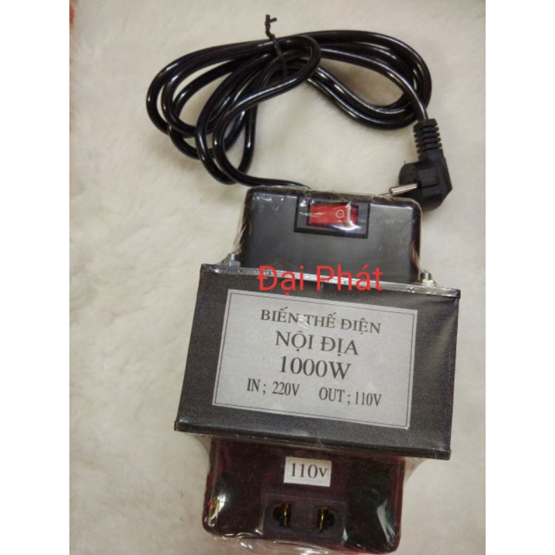 Bộ Đổi Nguồn 220V - 110V /1000W (Hàng Việt Nam Sản Xuất)