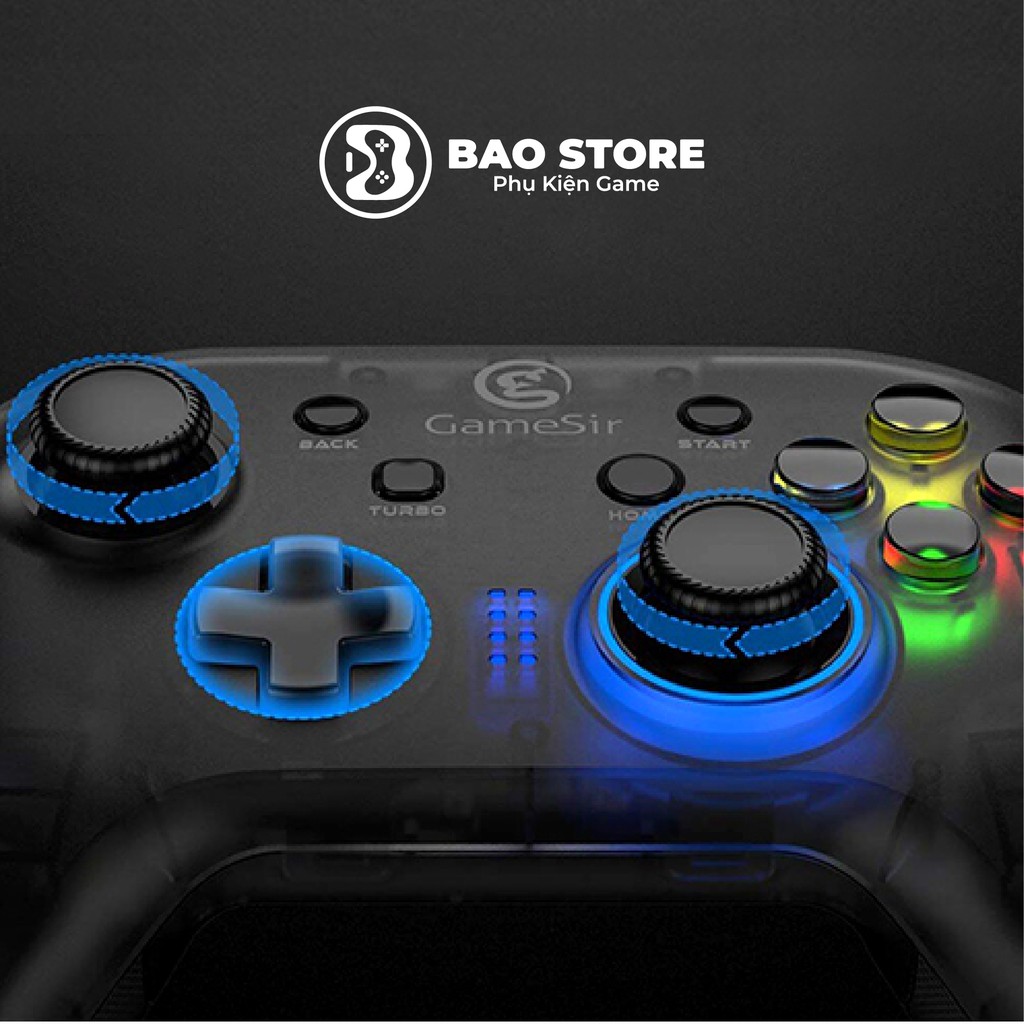 Tay Cầm Chơi Game GameSir T4W / T4 PRO Chính Hãng Dùng Cho PC / Laptop Tốt Cho FO4