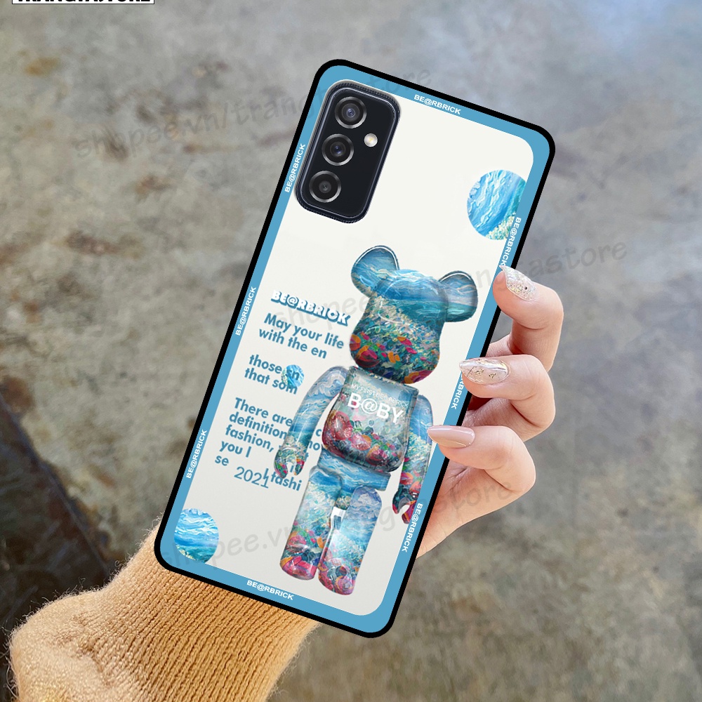 Ốp lưng Samsung M52 5G in hình gấu Bearbrick,Mountain,xanh,đen,đỏ giá rẻ