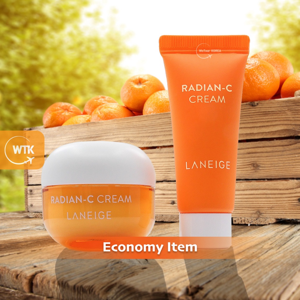 Kem Laneige Radian - C Cream Phiên Bản Mini 7Ml, 10Ml Dưỡng Ẩm Và Làm Sáng Da