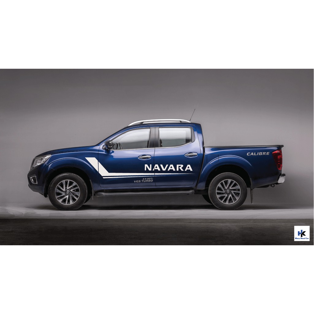 Tem xe NAVARA dán 2 bên sườn - tem xe ô tô giá rẻ hà nội- decal navara