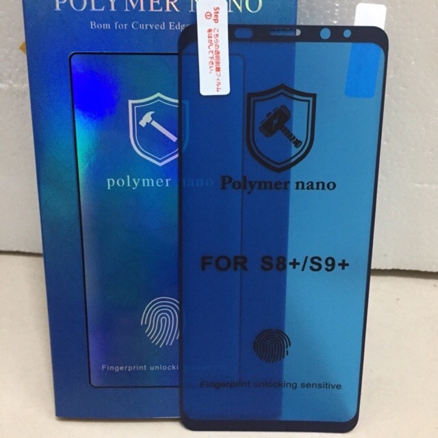 Dán dẻo Polymer Nano Galaxy S9 Plus/ S8 Plus Full màn hình 3D siêu cảm ứng